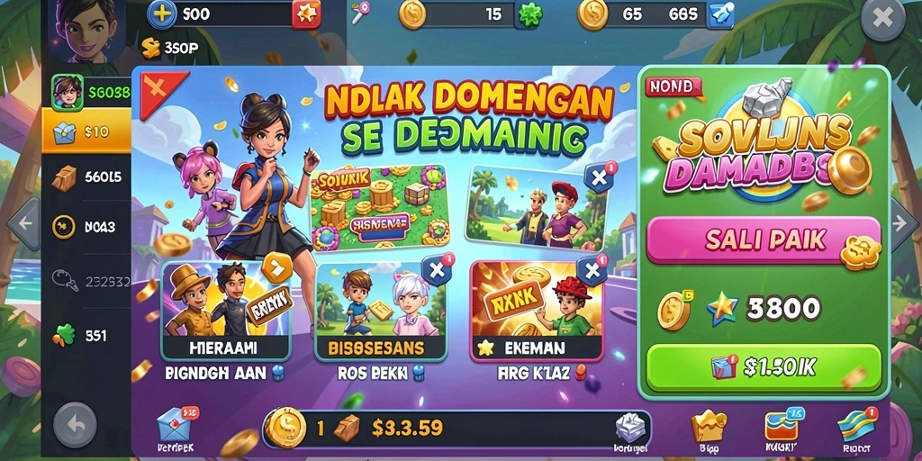 Komunitas aktif yang mendukung interaksi antar pemain.