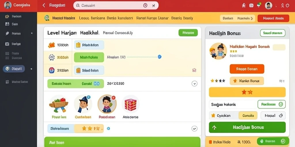 Level tantangan yang mengasyikkan dalam LUCKYMINO.