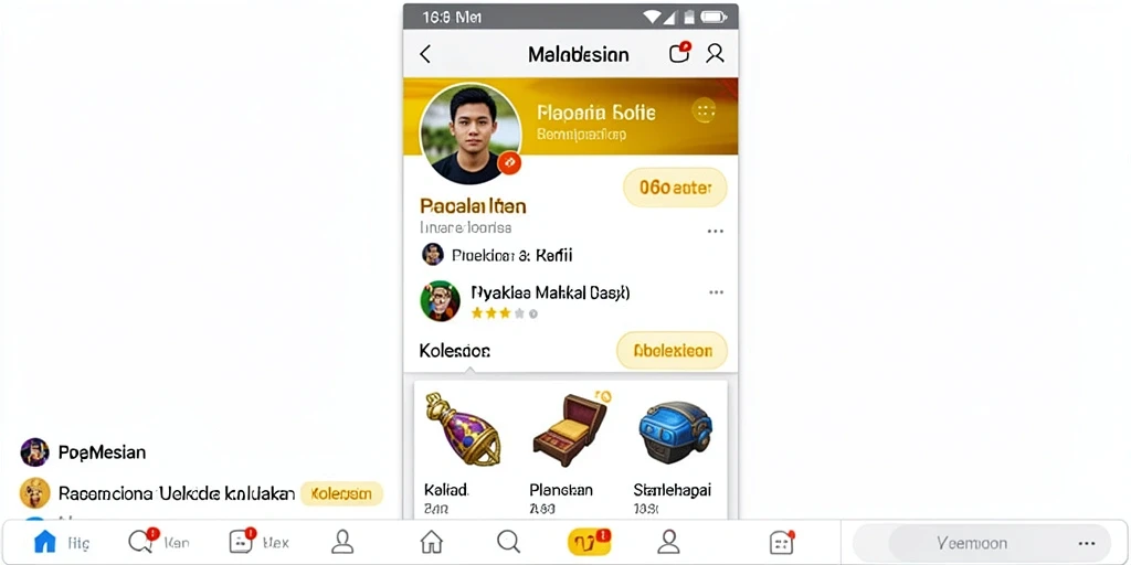 Fitur leaderboard memungkinkan kompetisi antar pemain.