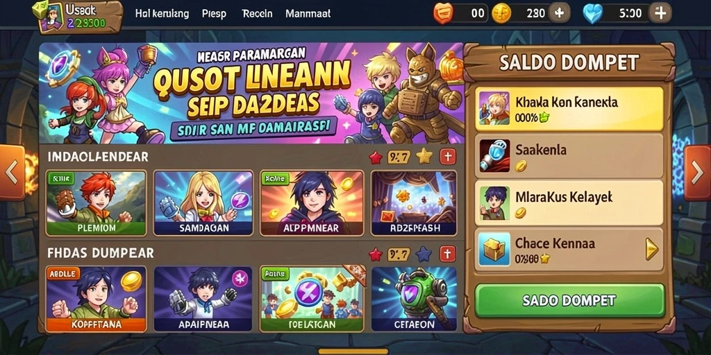 Pengalaman bermain yang seru dan mendebarkan.